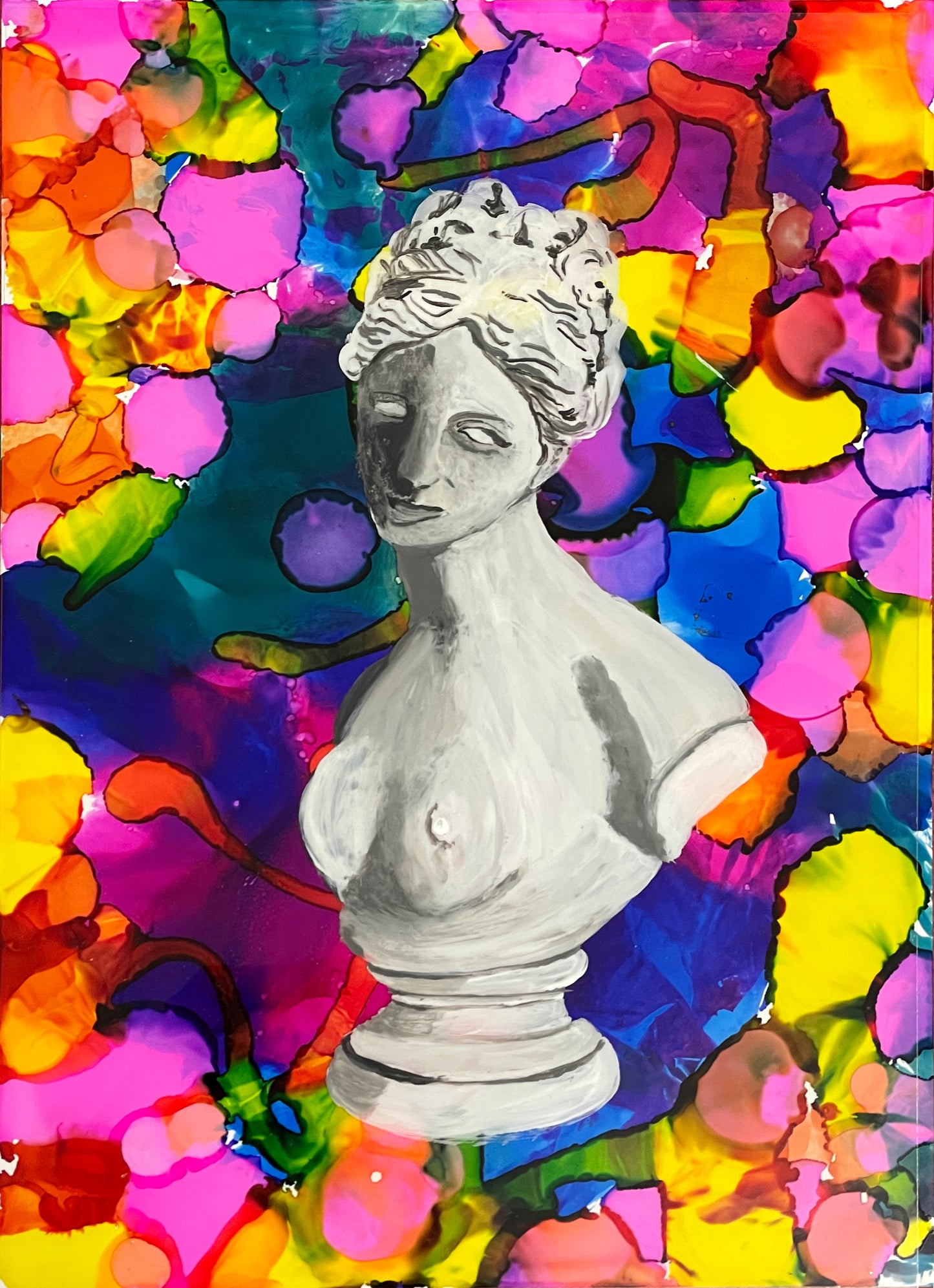 Aphrodite Bust Colour
