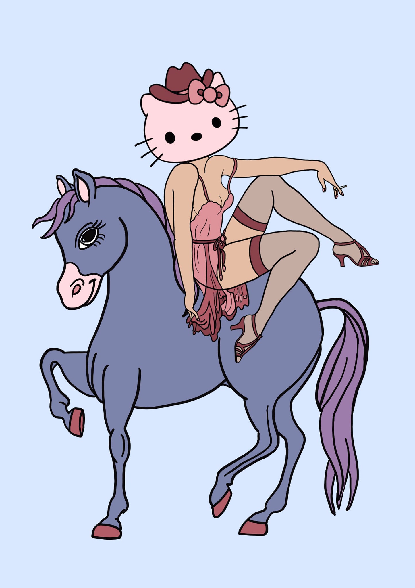 HELLO KITTY HORSIN AROUND