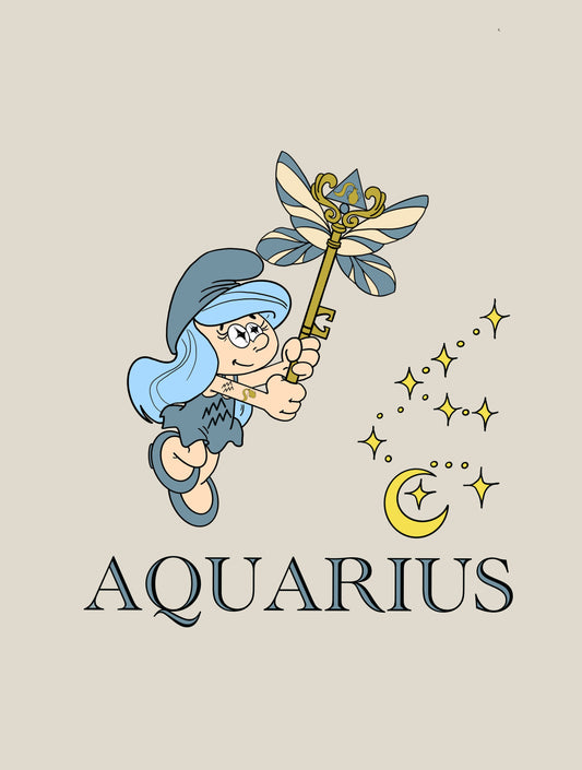 Aquarius Smurfette