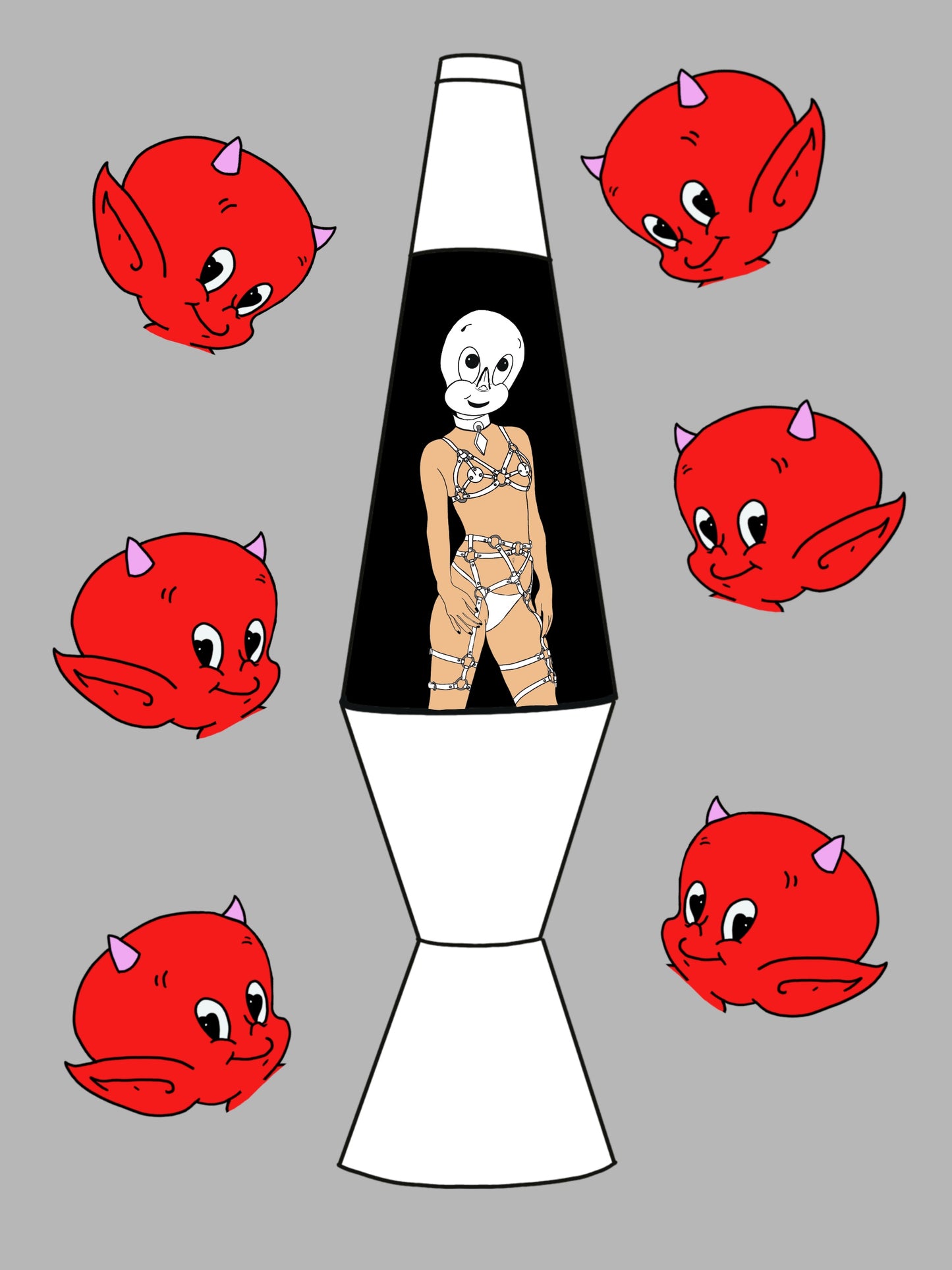 CASPA AND THE DEVIL LAVA LAMP