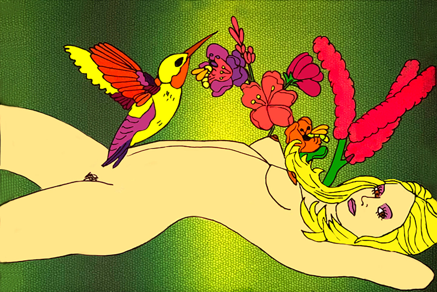 HER HUMMINGBIRD