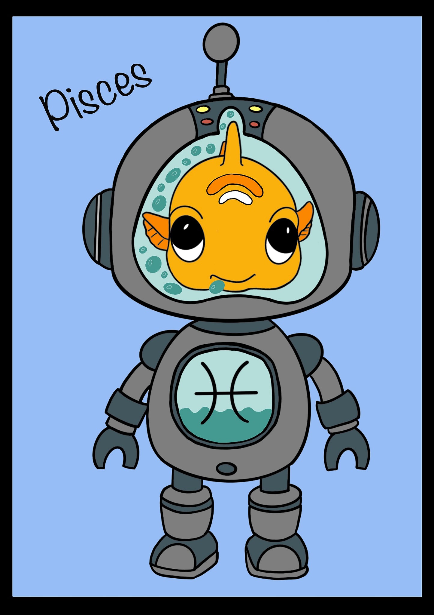 Pisces Littlest Pet Shop Zodiac Robot