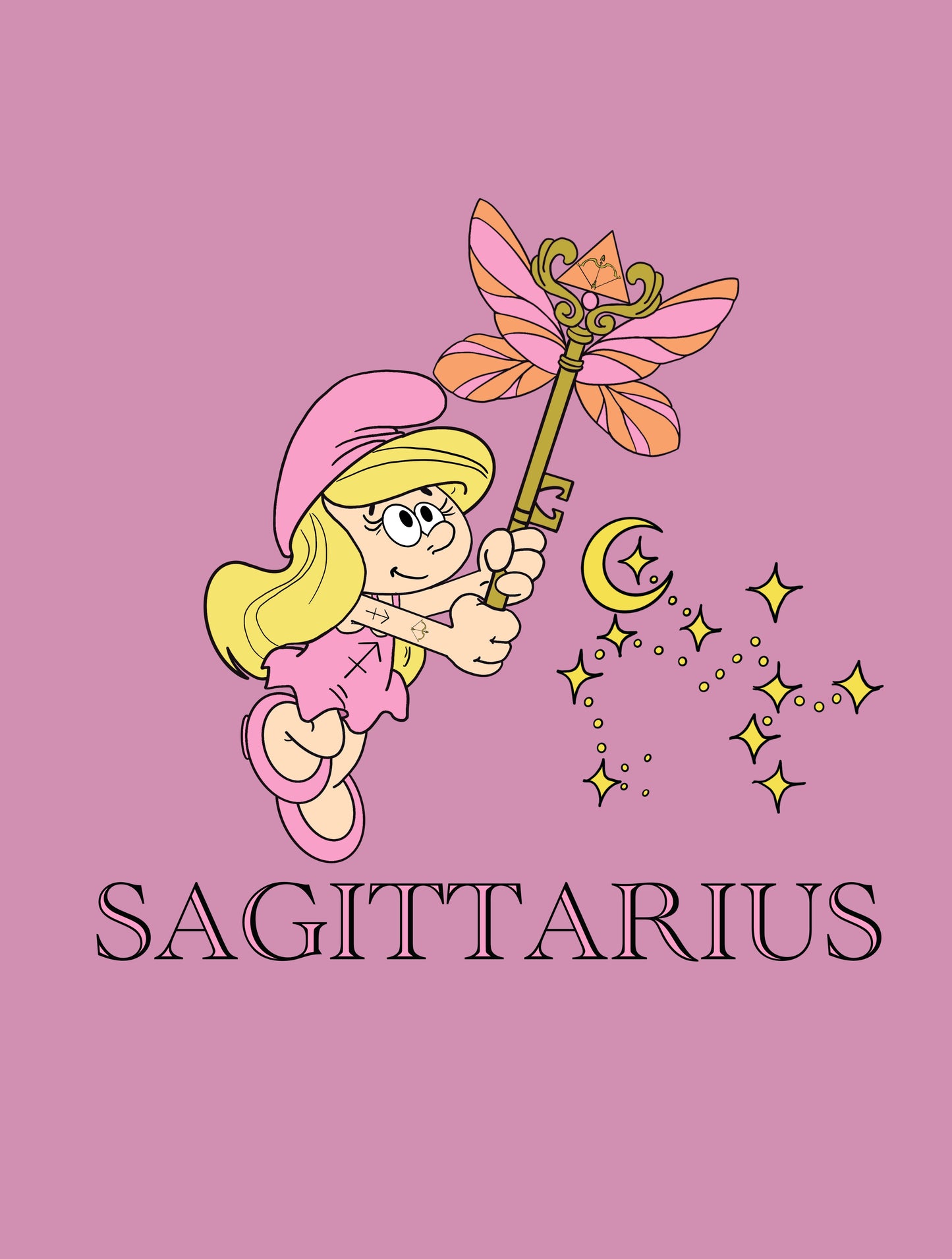 Sagittarius  Smurfette