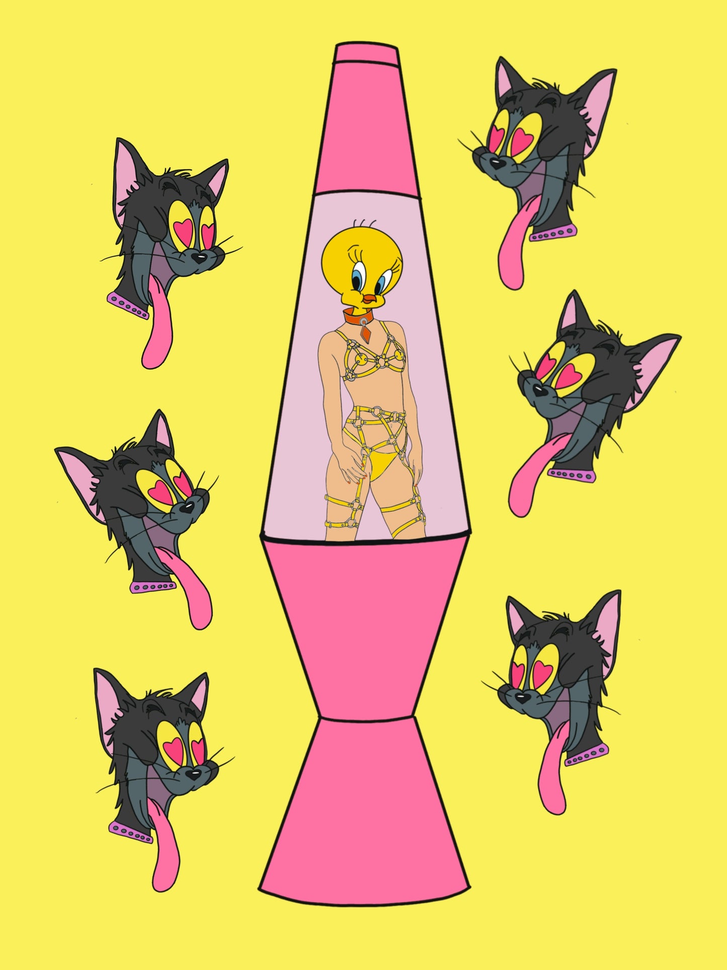TOM AND TWEETY LAVA LAMP