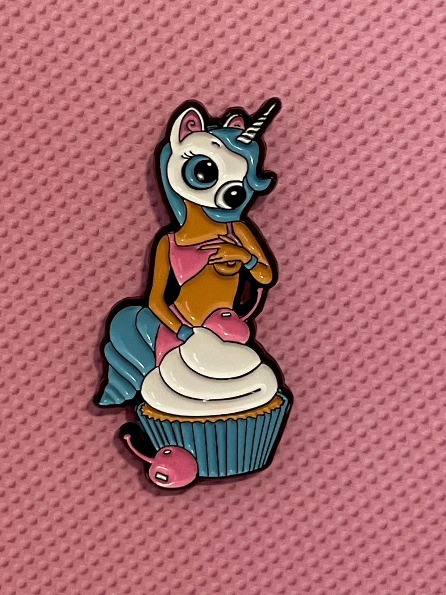 CHERRY ON TOP ENAMEL PIN