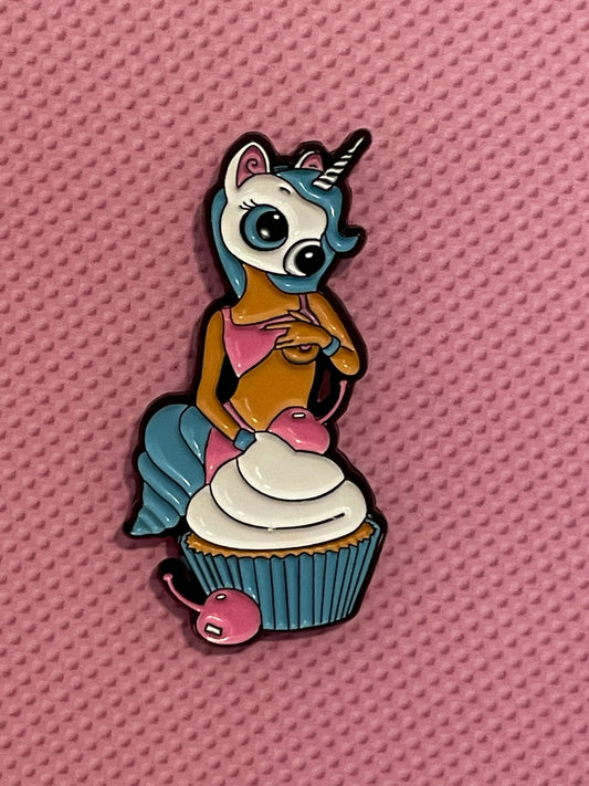 CHERRY ON TOP ENAMEL PIN